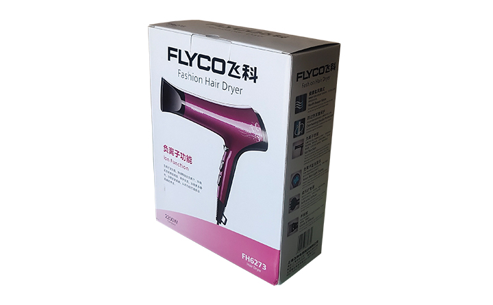 電吹風(fēng)<i style='color:red'>包裝彩盒</i>