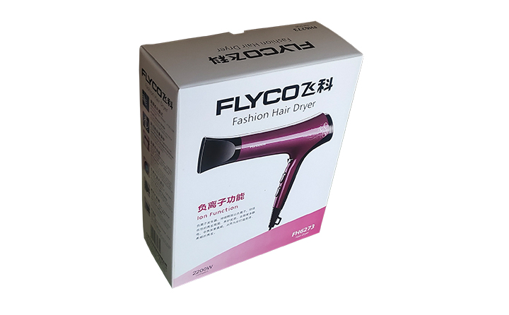 電吹風(fēng)<i style='color:red'>包裝彩盒</i>