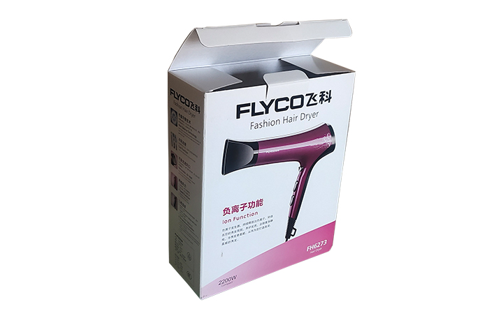 電吹風(fēng)<i style='color:red'>包裝彩盒</i>